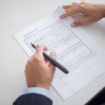 Een professioneel ontworpen sollicitatieformulier voor recruitmentprocessen.